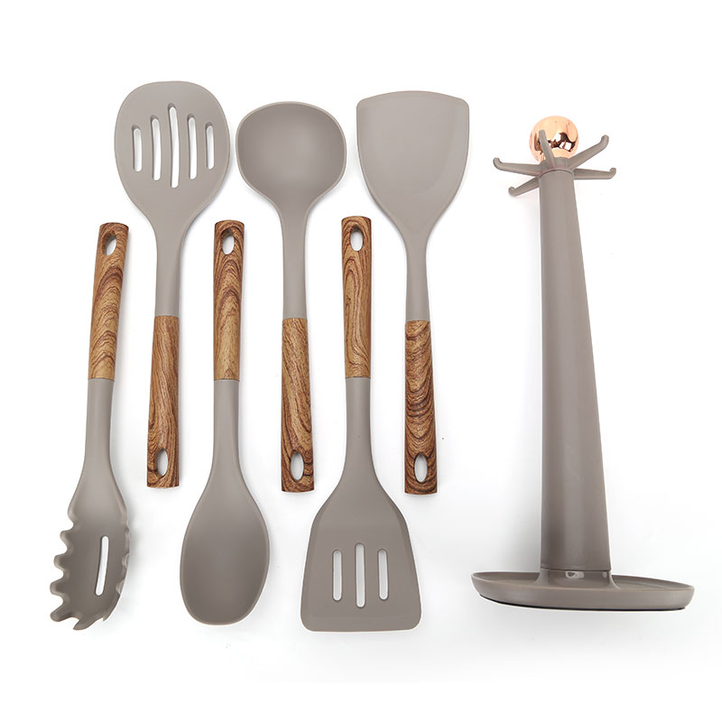 Silikoni Turner Spoon Skimmer Soup Kauha Ruoanlaittovälineet